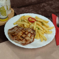 Meniu nr.11 - Cotlet de porc la gratar 150G