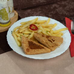 Meniu nr. 27 - Cascaval pane 150G