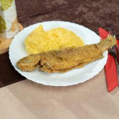 Pastrav 250g / Garnitura / Salata